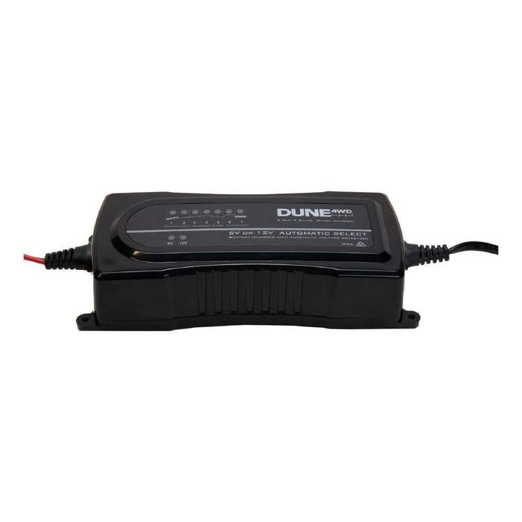 Dune 4WD 6V/12V Automatic Battery Charger Grey