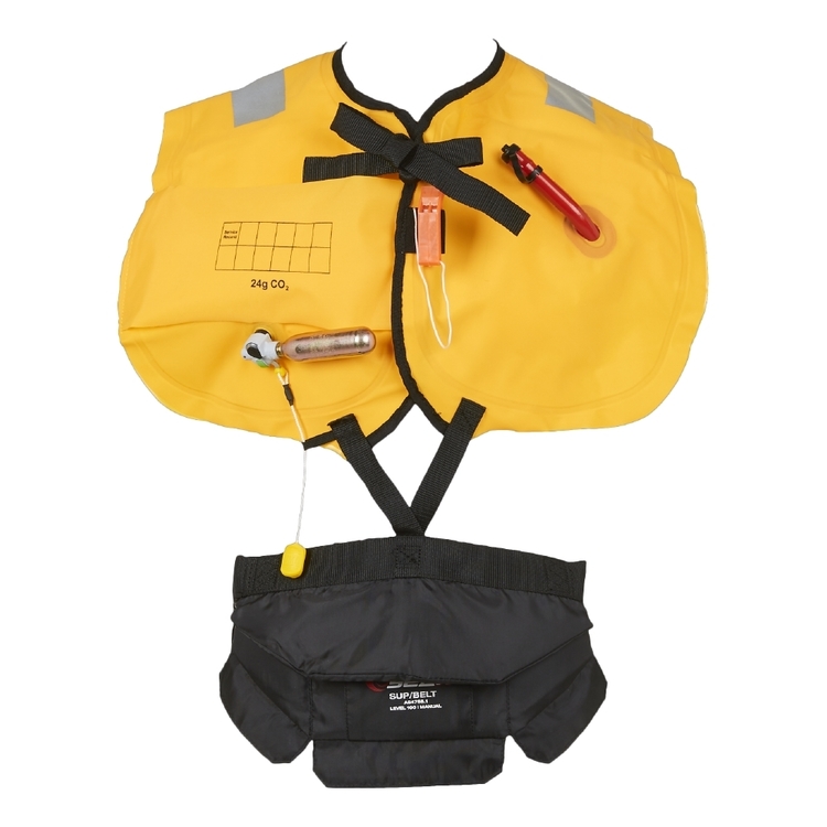 Seak L100 Manual Inflatable SUP PFD Waistbelt Black