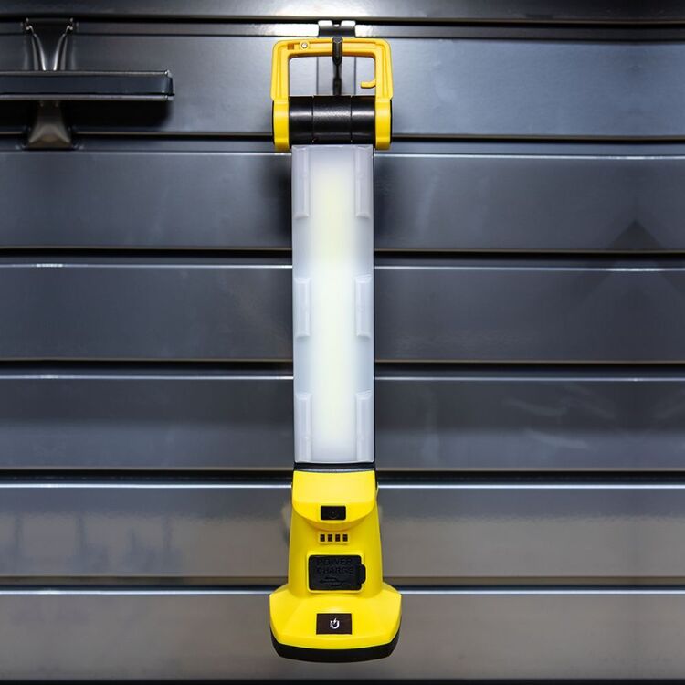 Dorcy Dual Flex 1300 Lumen Camp Light With Powerbank Yellow 1300 Lumens