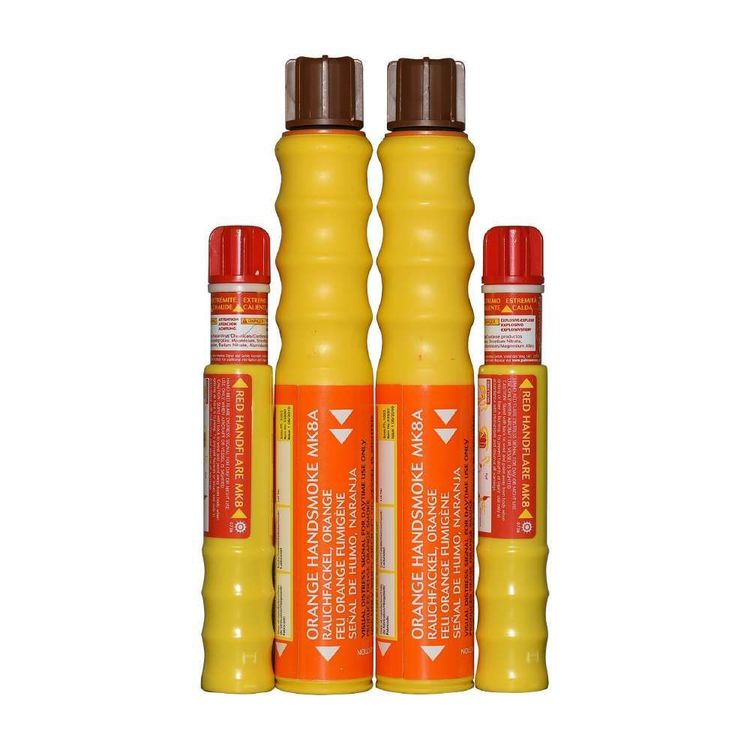 Pains Wessex Inshore Flare Kit Red & Yellow