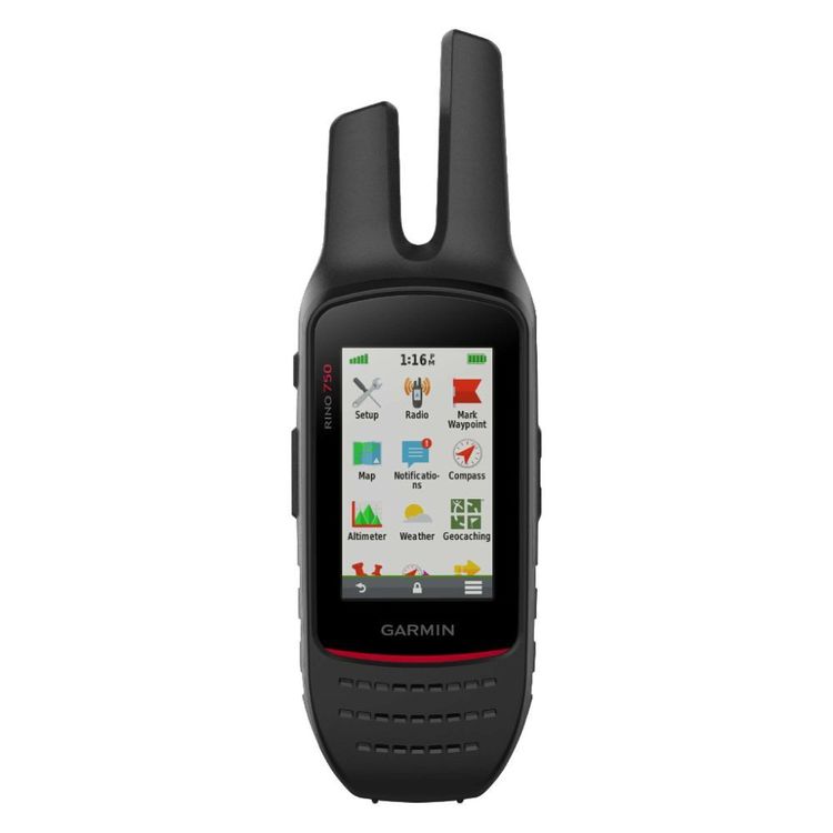Garmin Rino 750 Handheld GPS with Sensors and 5W UHF 2-Way Radio