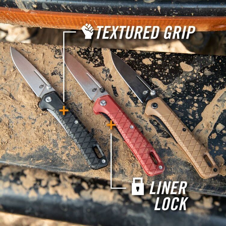 Gerber Zilch Folding Knife Red