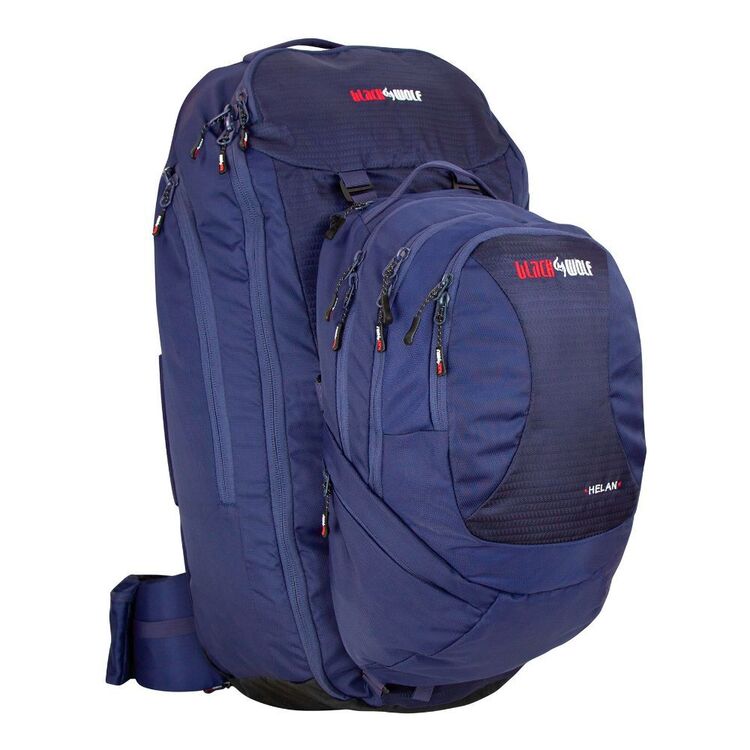 BlackWolf Men's 75L Helan Travel Pack Blue