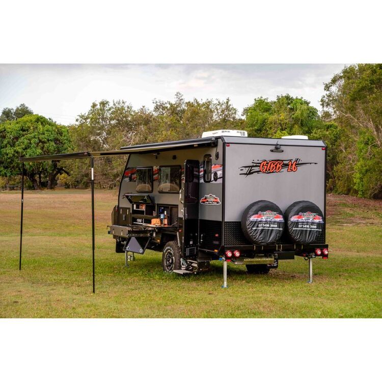 Austrack Gibb 16 Series 3 Hybrid Camper Grey
