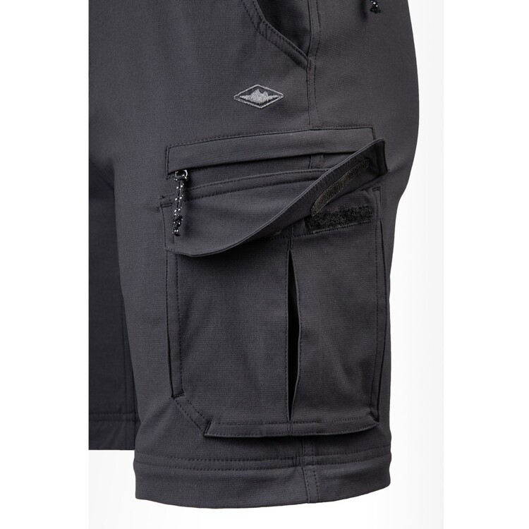Mountain Designs Men's Larapinta Convertible Pant Black Black