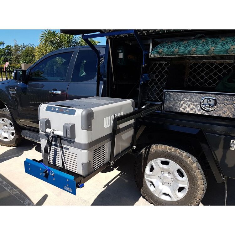 MSA 4X4 Fridge Drop Slide DS40 Black & Blue DS40