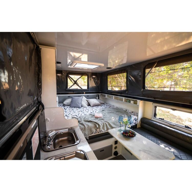 Austrack Talawana X15LS Series 3 Hybrid Camper Grey