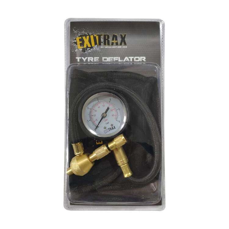 Exitrax Tyre Deflator Black