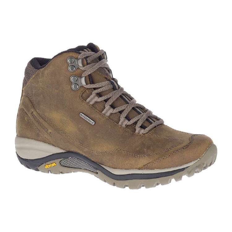 Merrell Women's Siren Traveller 3 Waterproof Mid Hiking Boots Brindle & Boulder