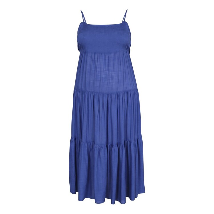 Body Glove Women's Tie Back Maxi Dress Deep Water