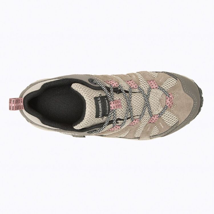 Merrell Women's Alverstone Waterproof Low Hiking Shoes Aluminium