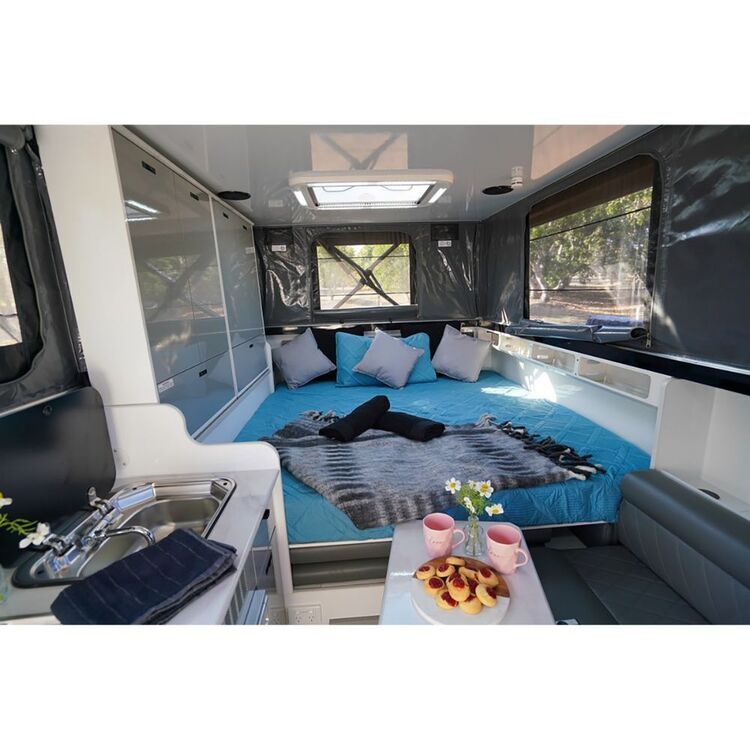 Austrack Talawana X16BLS Series 3 Hybrid Camper Grey