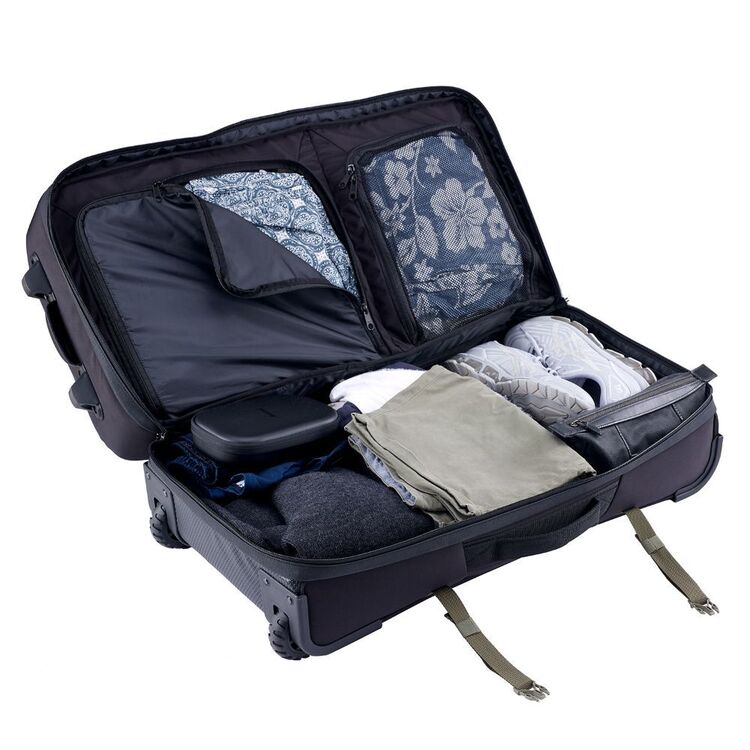 Caribee 100L Split Rolling Luggage Black 100 L