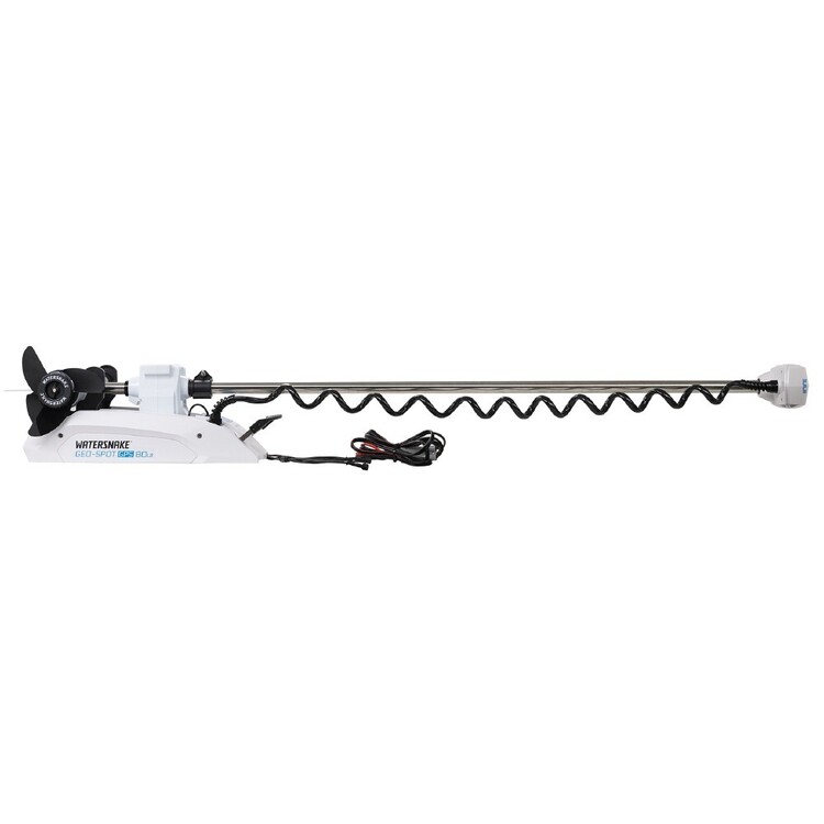 Watersnake Geo-Spot GPS 66In Bow Mount Electric Motor White