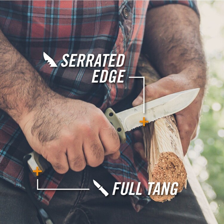 Gerber Ultimate Survival Knife Silver