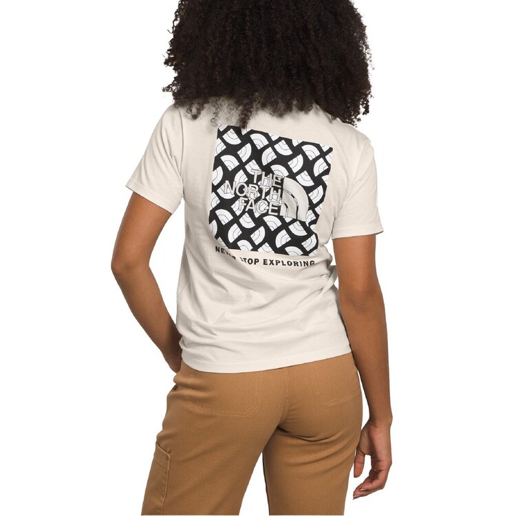 The North Face Women's Box NSE Short Sleeve Tee Gardenia White