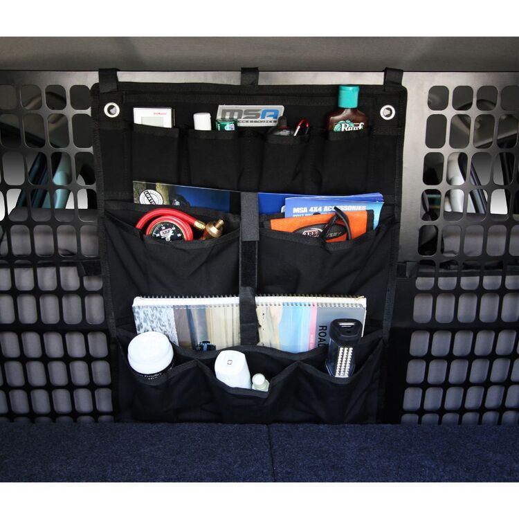 MSA 4X4 Cargo Barrier Organiser Black