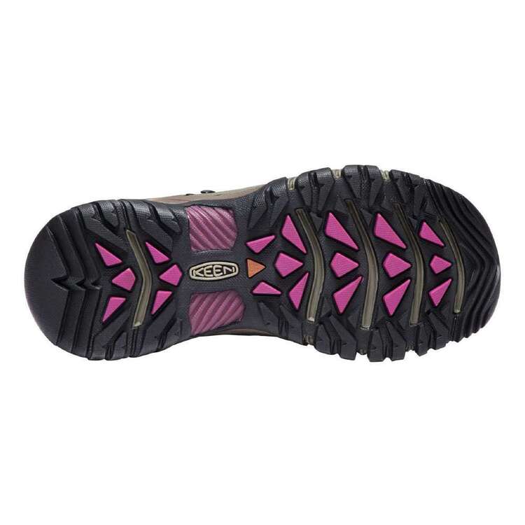 Keen Women's Targhee III Waterproof Mid Hiking Boots Weiss Boysenberry