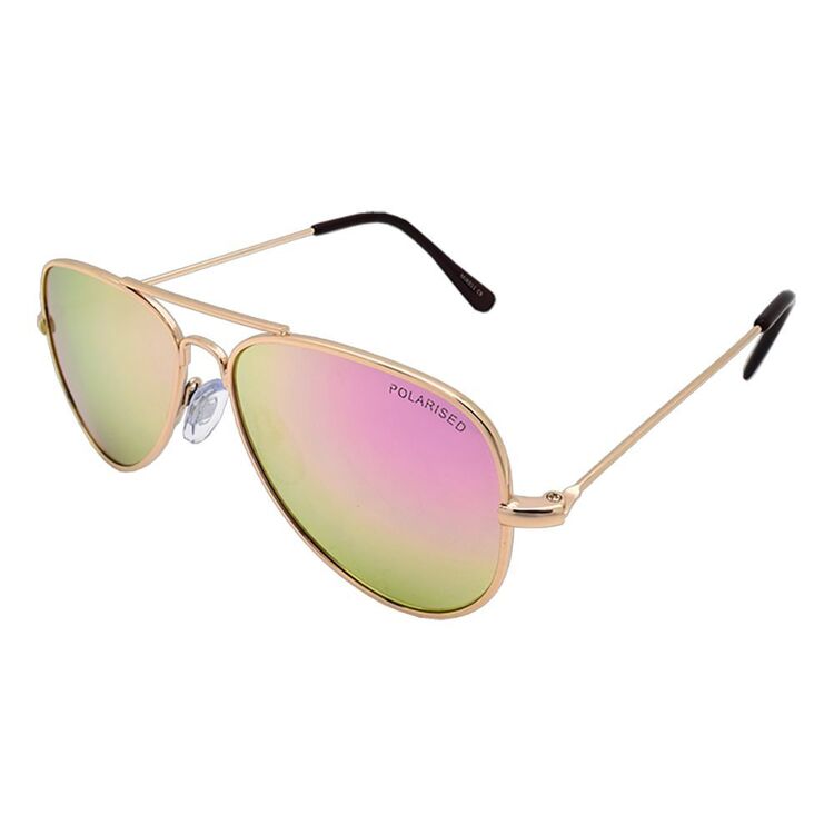 Mangrove Jack's Kidz MJK059 Sunglasses Peach & Gold