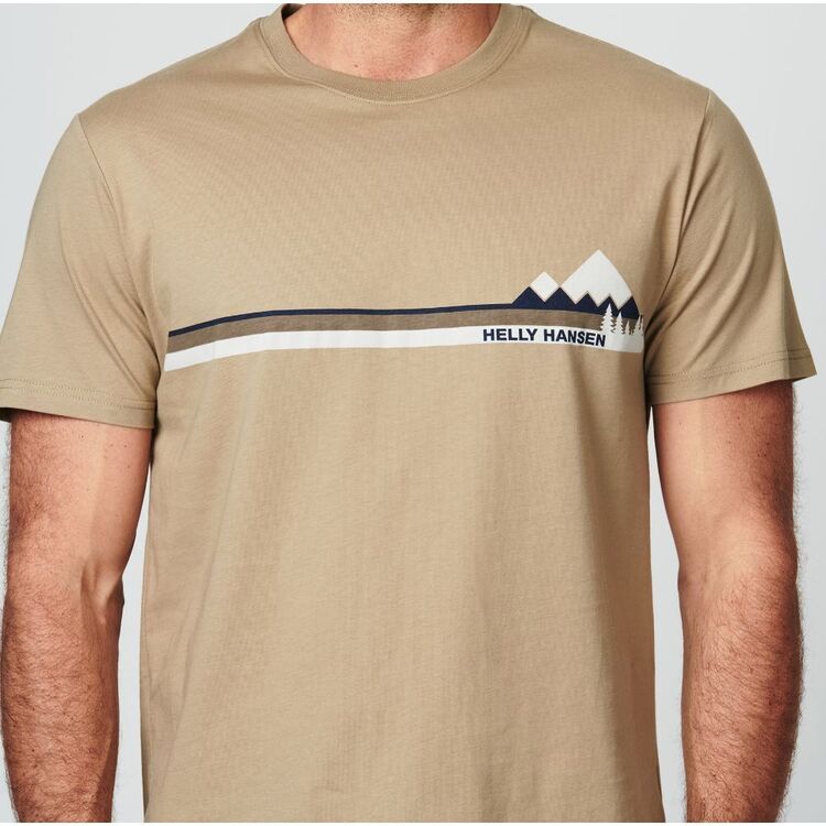 Helly Hansen Men's Coronet Tee Pebble