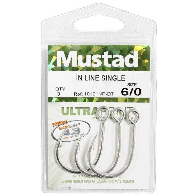 Mustad Kaiju Inline Single Hook Pack