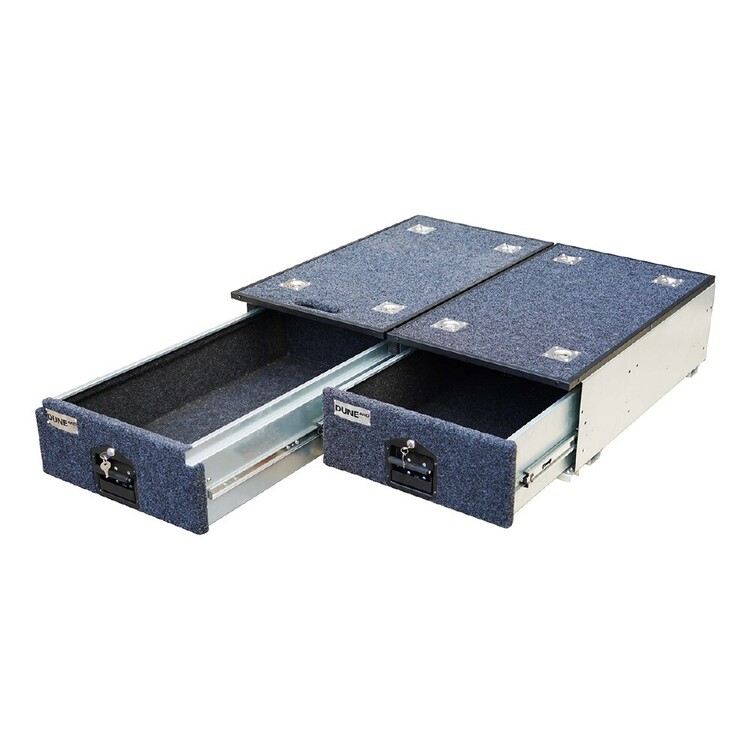 Dune 4WD 900mm Series II Fixed Top Drawer Black 900 mm