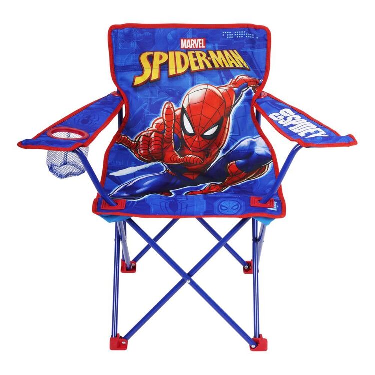 Spiderman Kids Camping Chair Red