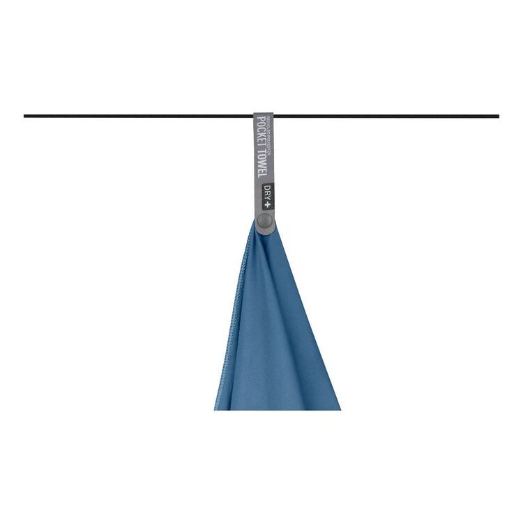 Sea to Summit Dry + Pocket Towel Blue