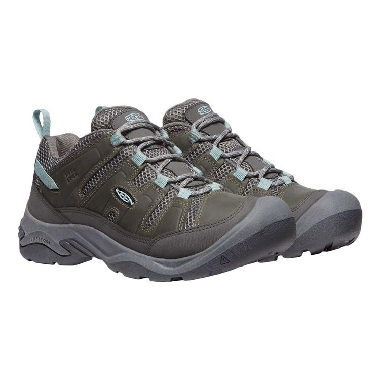 Keen Women's Circadia Vent Low Hiking Shoes Steeel Grey & Cloud Blue