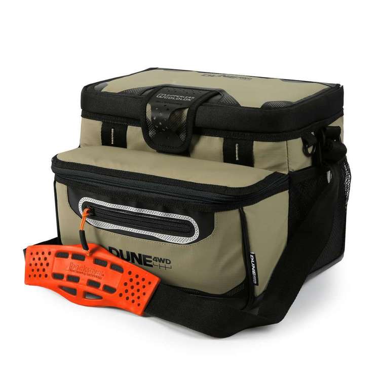 Dune 4WD 12 + 4 Can Zipperless Soft Cooler Khaki