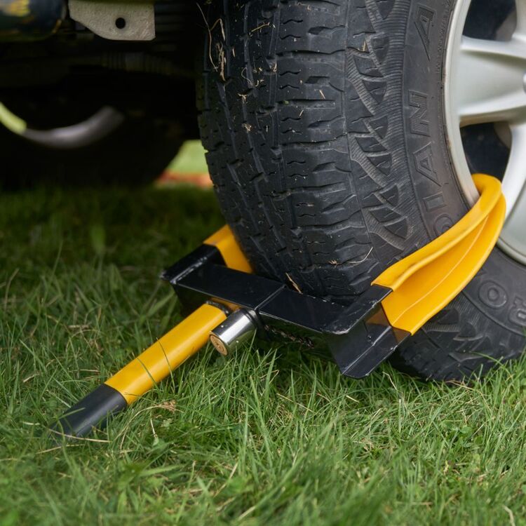 Dune 4WD Wheel Clamp Yellow