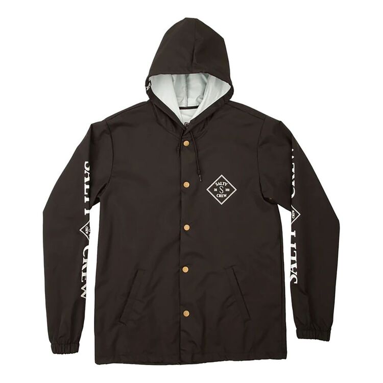 Salty Crew Men's Tippet Snap Jacket Black