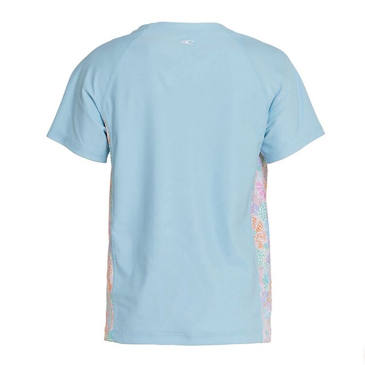 O'Neill Youth Girls Nixie Short Sleeve Rash Vest Vanilla