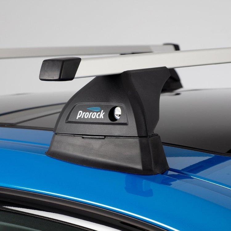 Prorack P17 Standard Through Bar Roof Rack Pair Silver