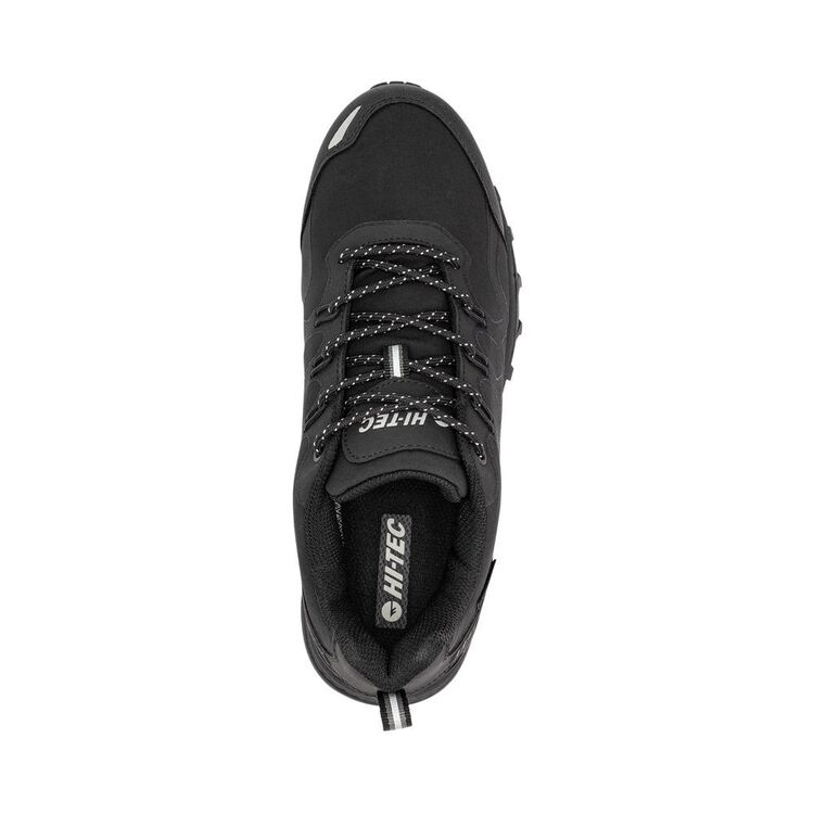 Hi-Tec Men's Stinger Waterproof Low Hiking Shoes Black & 3M