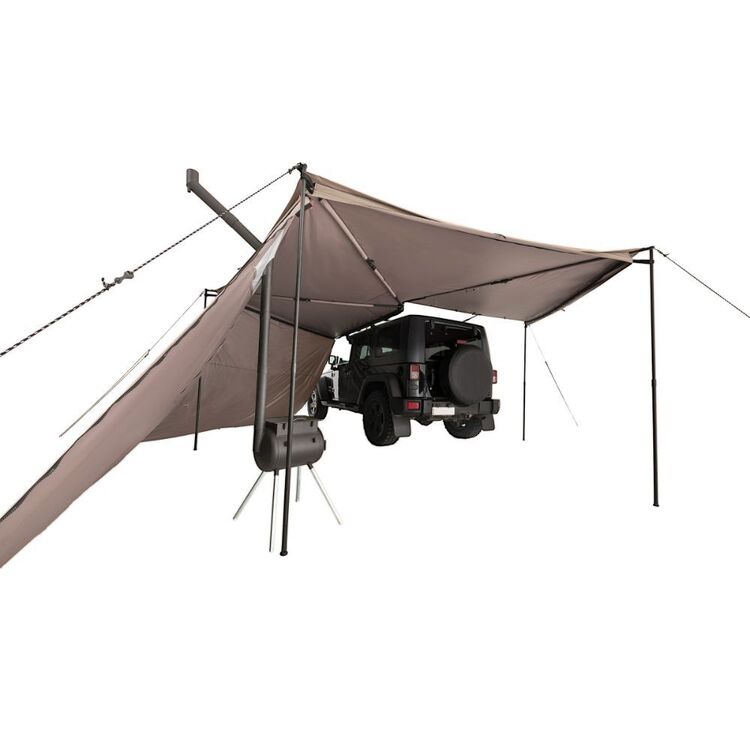 Dune 4WD Tapered Wall With Window & Stove Jack Khaki