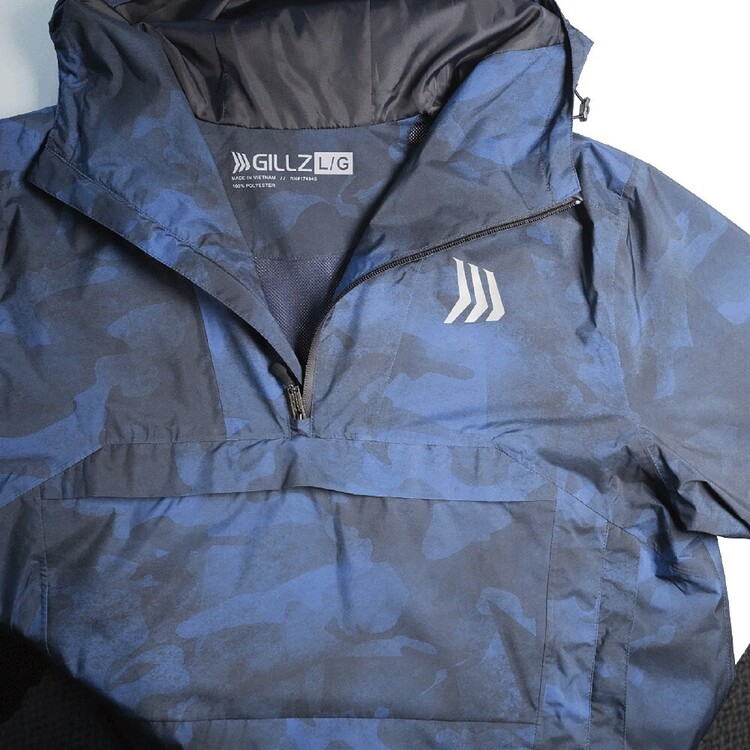 Gillz Anorak Jacket Dress Blues Burnt