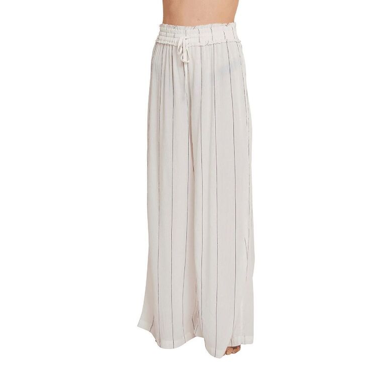 O'Neill Women's Ninette Stripe Pants Winter White