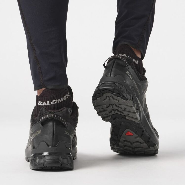 Salomon Men's XA Pro 3D V9 Wide Fit Low Hiker Black / Phantom / Pewter
