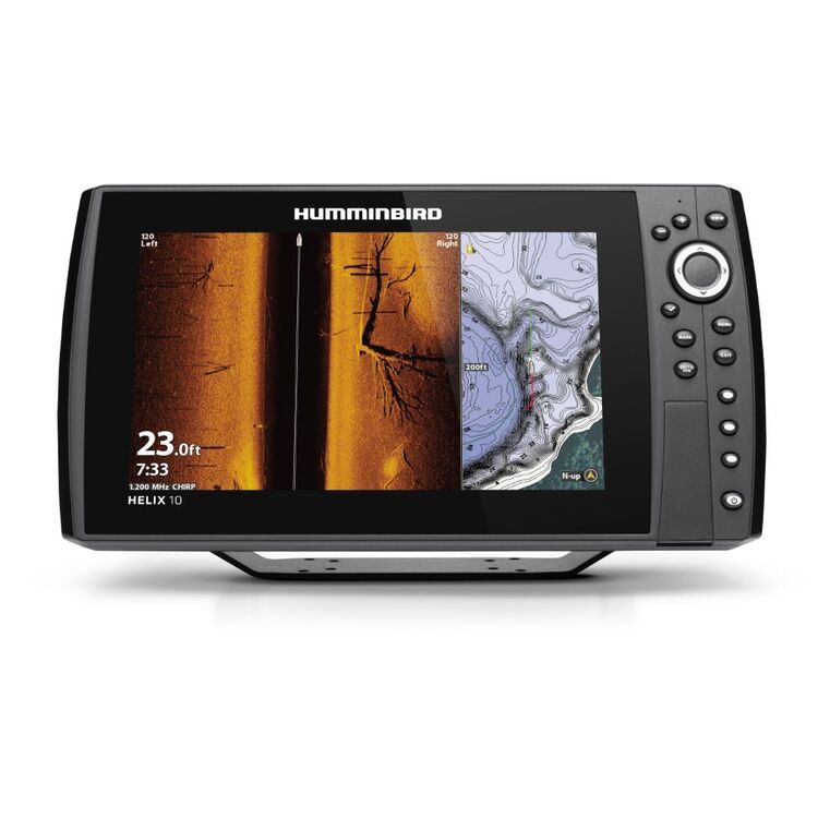 Humminbird Helix 10 MEGA Side Imaging Fishfinder/ GPS Combo
