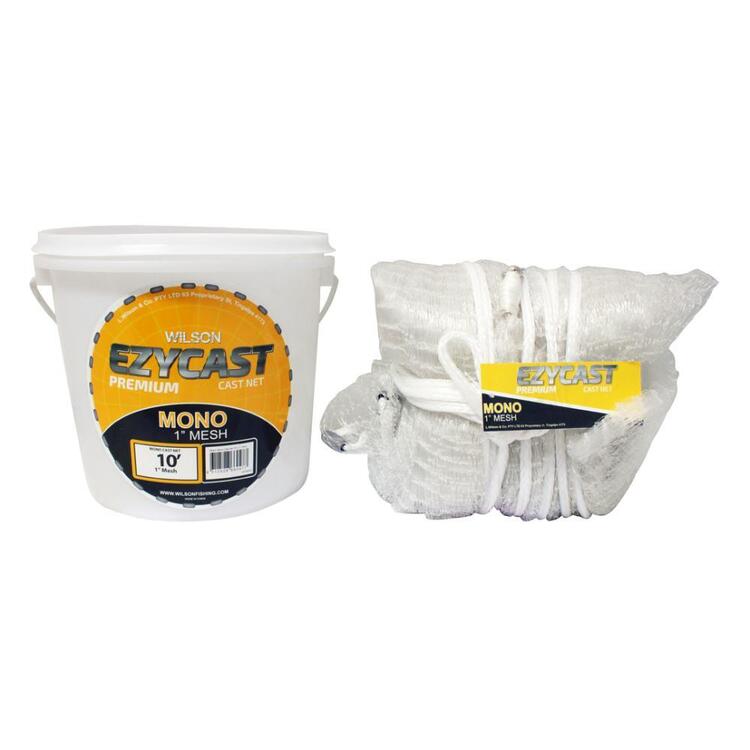 Wilson EzyCast Mono 10' x 1" Cast Net