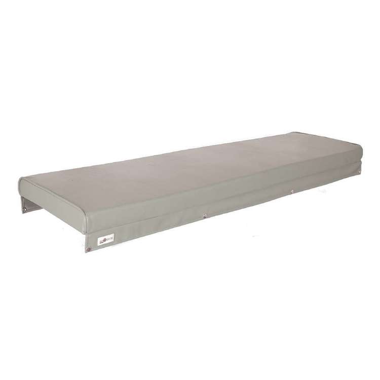 Oceansouth Seat Cushion 1200mm x 300mm Grey 1200 x 300 mm