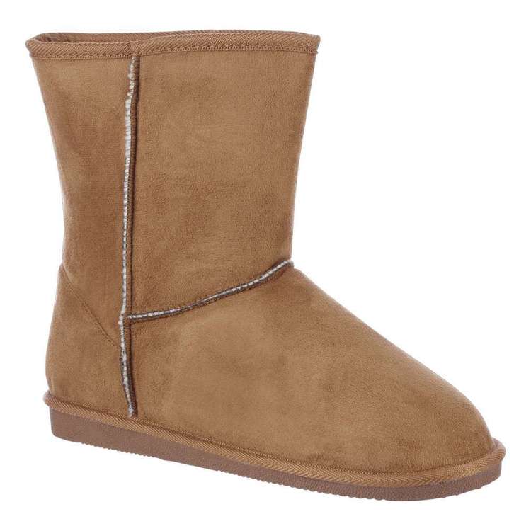 Cape Kids' Short Hutt Boots Walnut