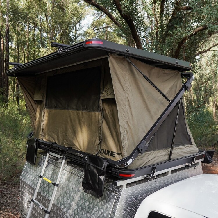 Dune 4WD Nomad Deluxe Hardtop Rooftop Tent 140cm