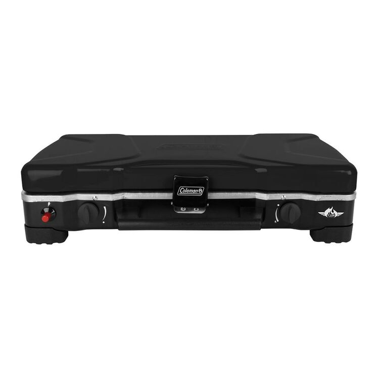 Coleman HyperFlame FyreCadet 2 Burner Stove Black