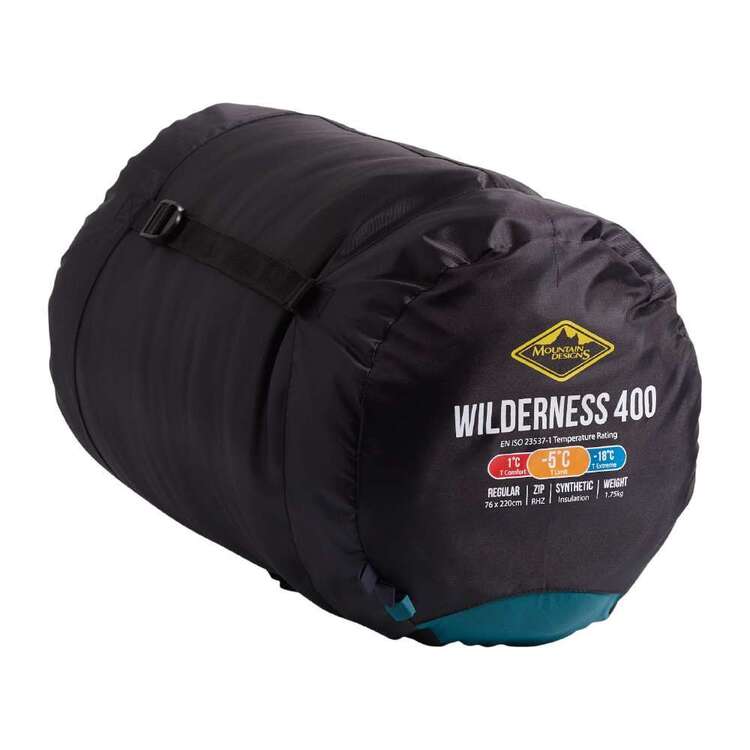 Mountain Designs Wilderness 400 Synthetic Sleeping Bag Bayberry