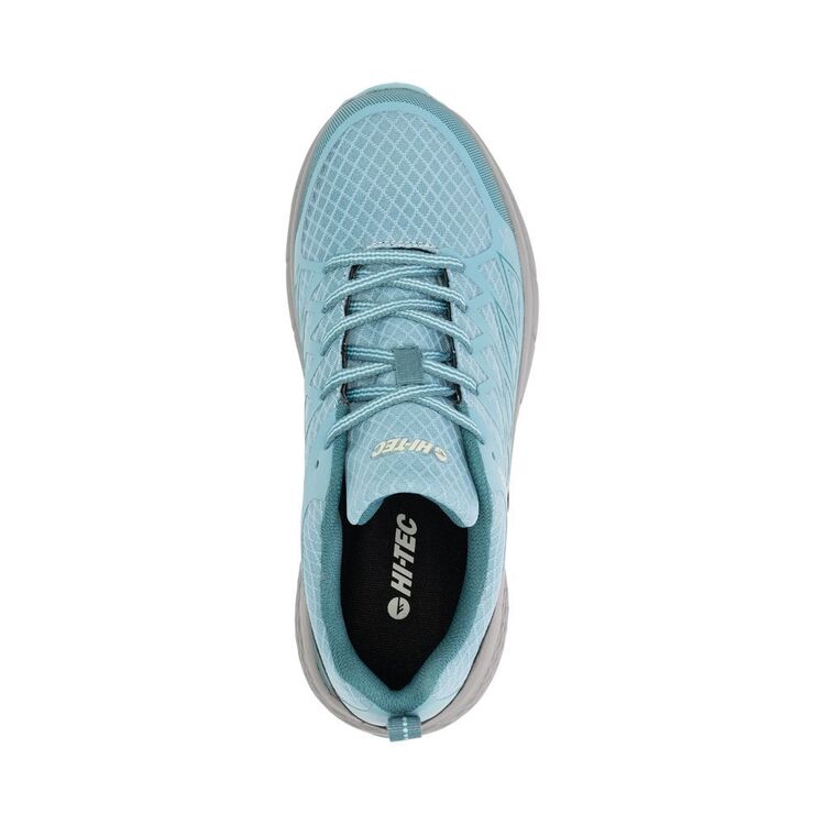 Hi-Tec Women's Trail Lite Waterproof Low Hiking Shoes Sky, Teal, & Grey