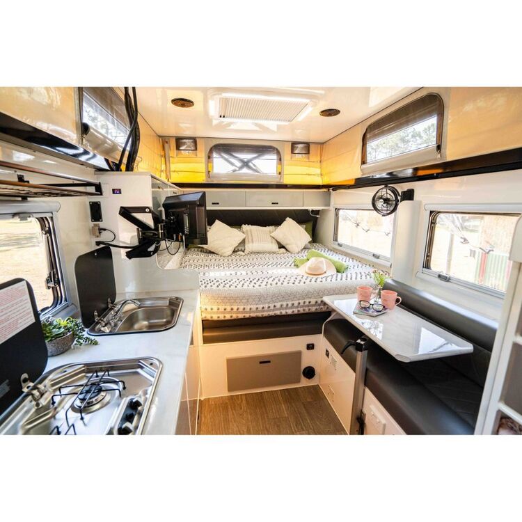 Austrack Talawana X16B Series 3 Hybrid Camper Grey