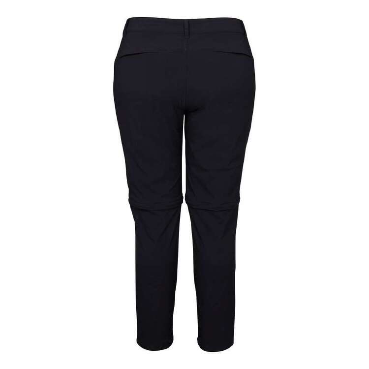 Gondwana Women's Selona Zip Off Pants Plus Size Black