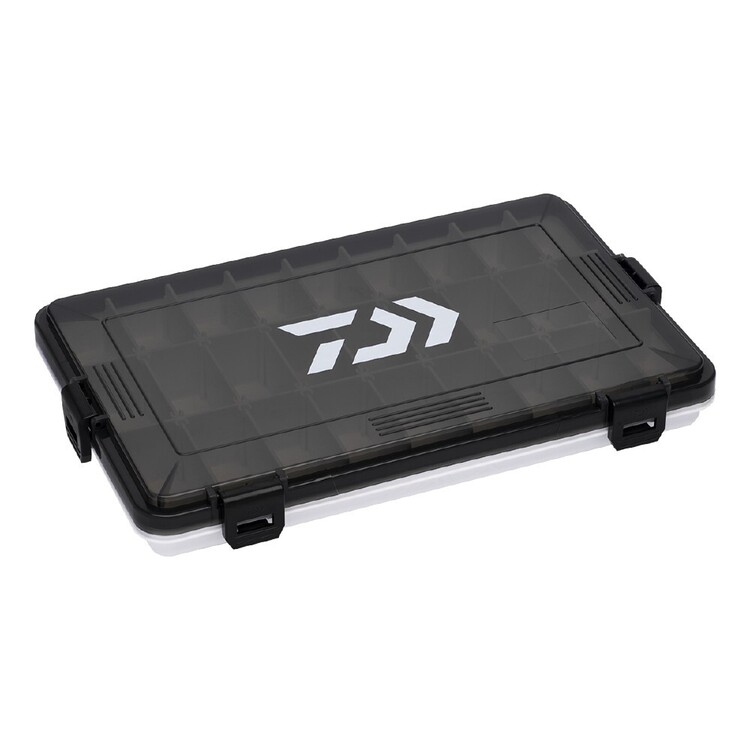 Daiwa D-Box Shallow Medium Tackle Storage Smoke Shallow